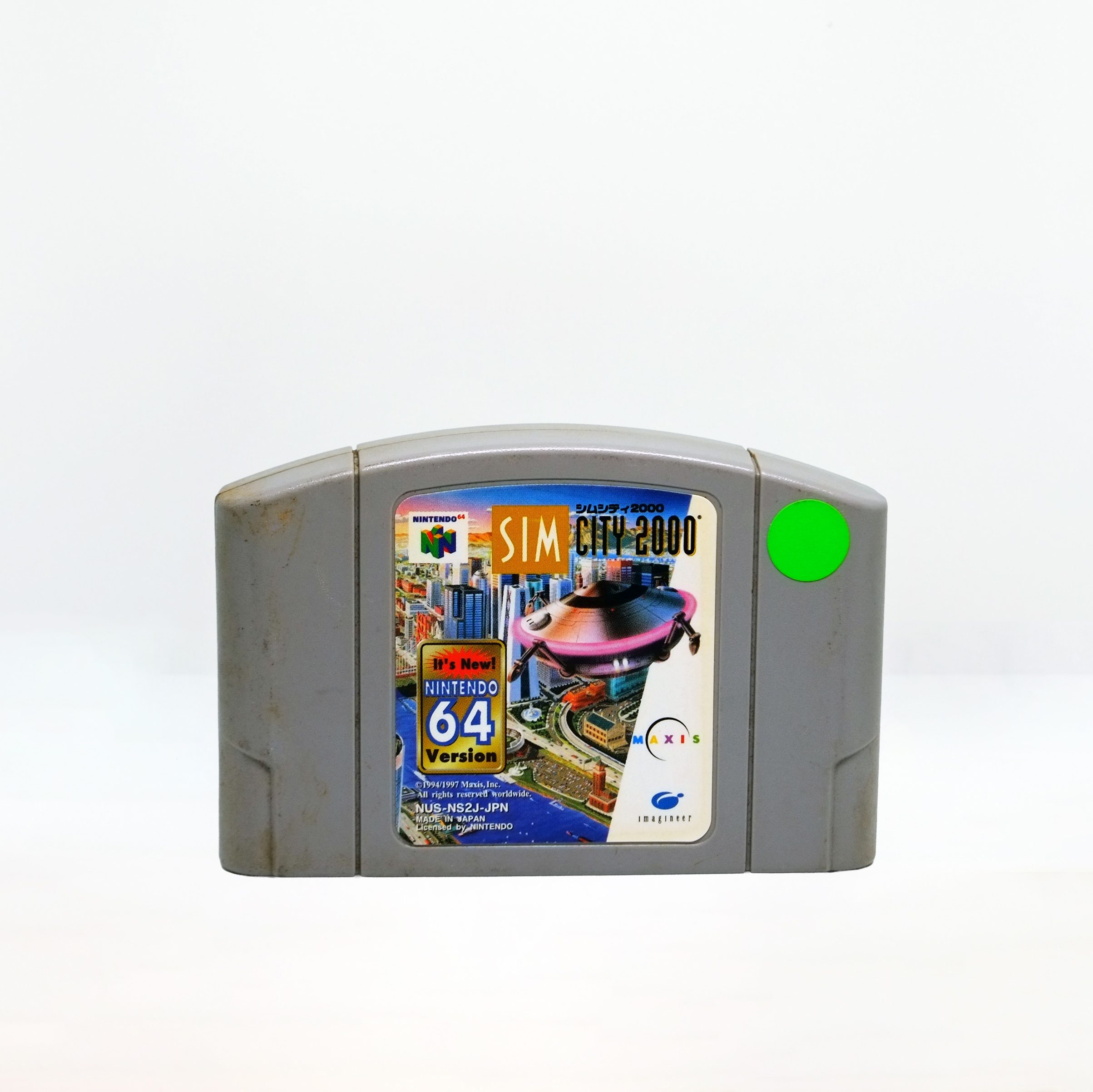 SimCity 2000 (1998) – Nintendo 64 (Japanese Exclusive) – Cartridge Only