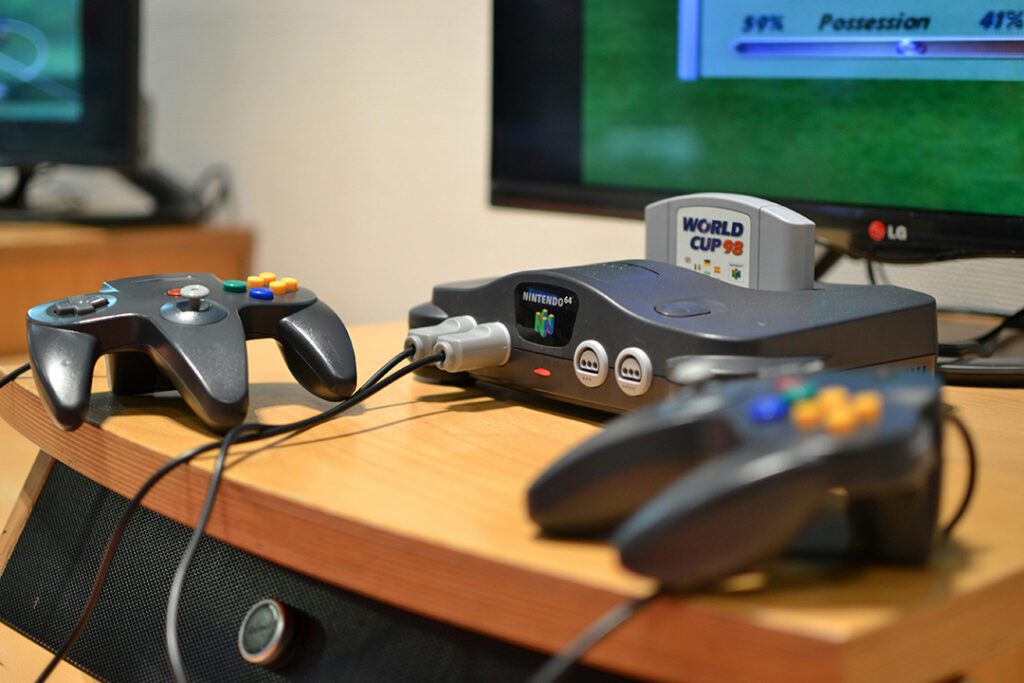 Retro Gaming Setup